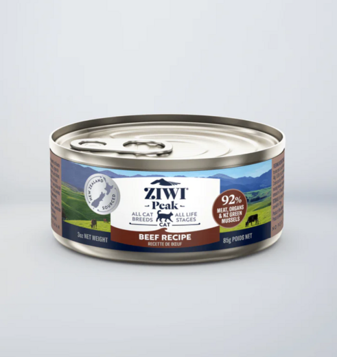 ZiwiPeak Beef veiselihaga märgtoit kassidele 85 g PROOVIPAKK