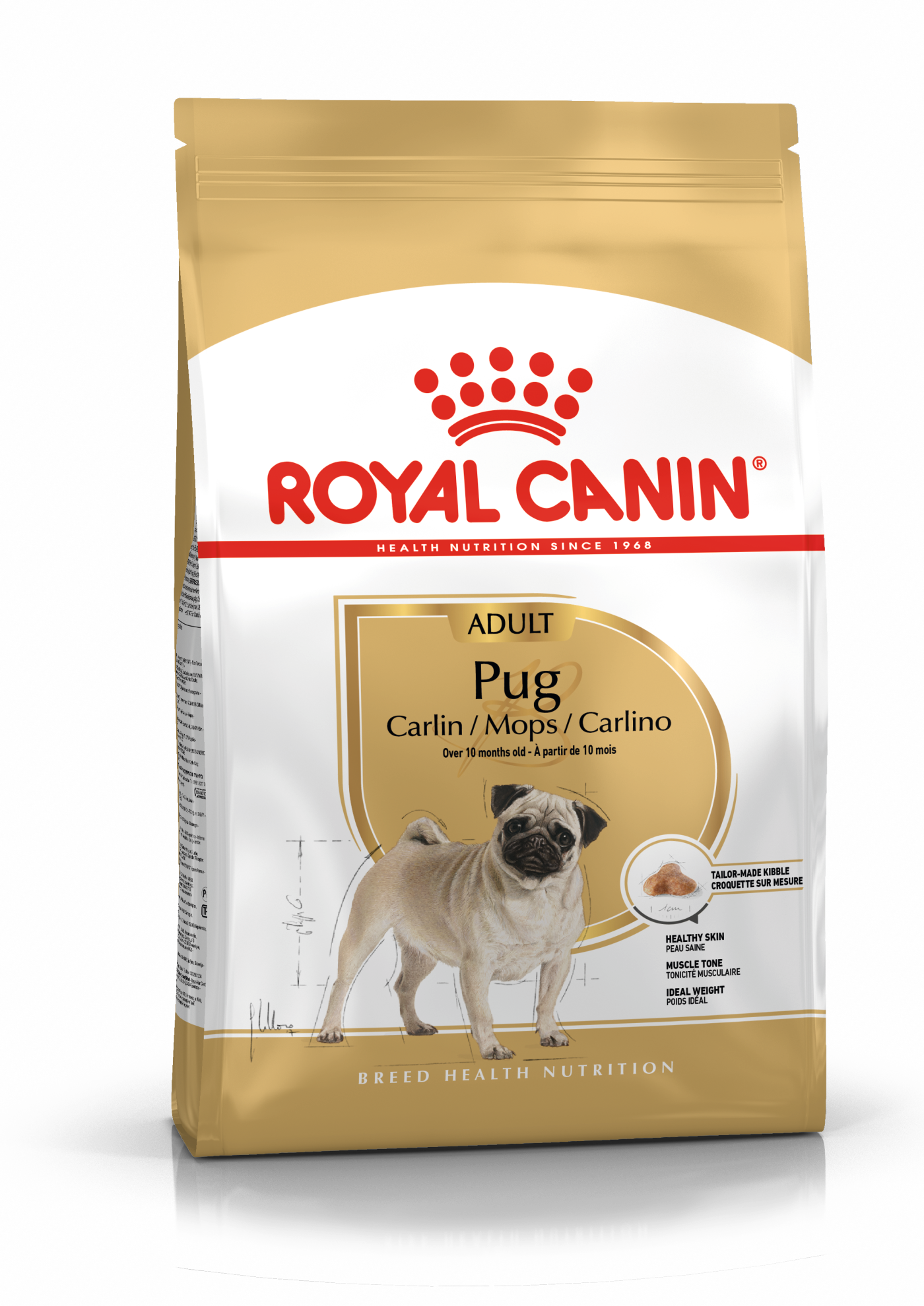 Royal Canin Pug Adult torrfoder för hund 7,5 kg