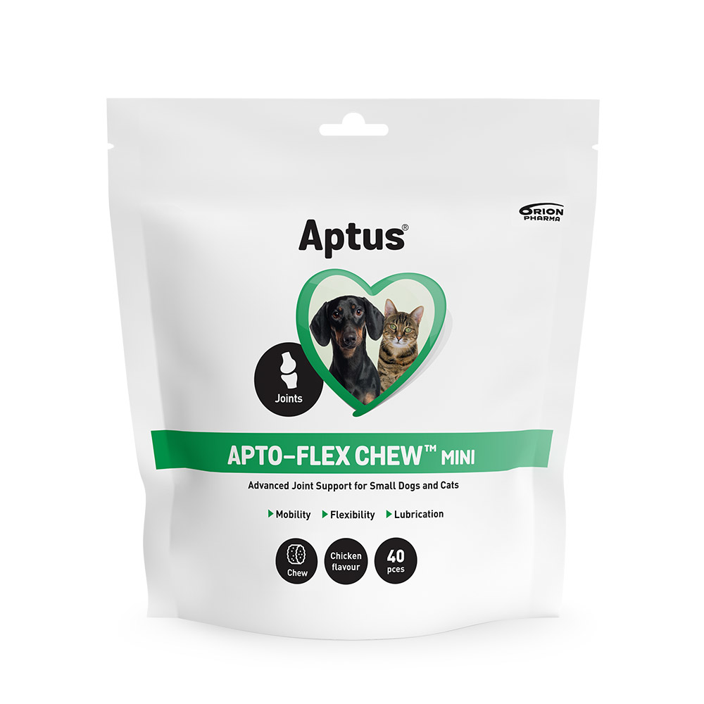 Aptus Apto-Flex Chew Mini liigeste tugi närimismaiused väikestele koertele ja kassidele 40 tk
