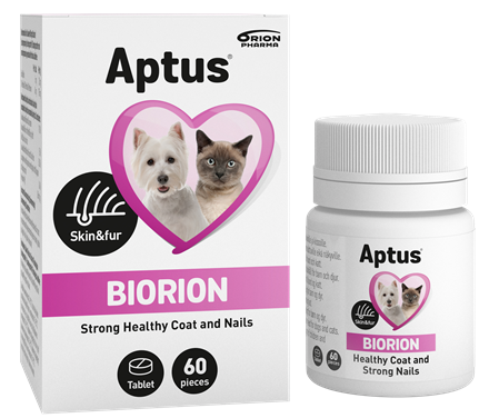 Aptus Biorion tabletid karvkatte ja küünte tugevdamiseks koertele ja kassidele 60 tk