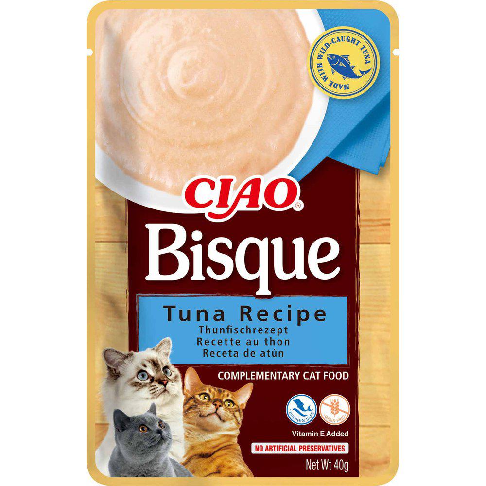Ciao Bisque Tonfisk påse för katt 40 g