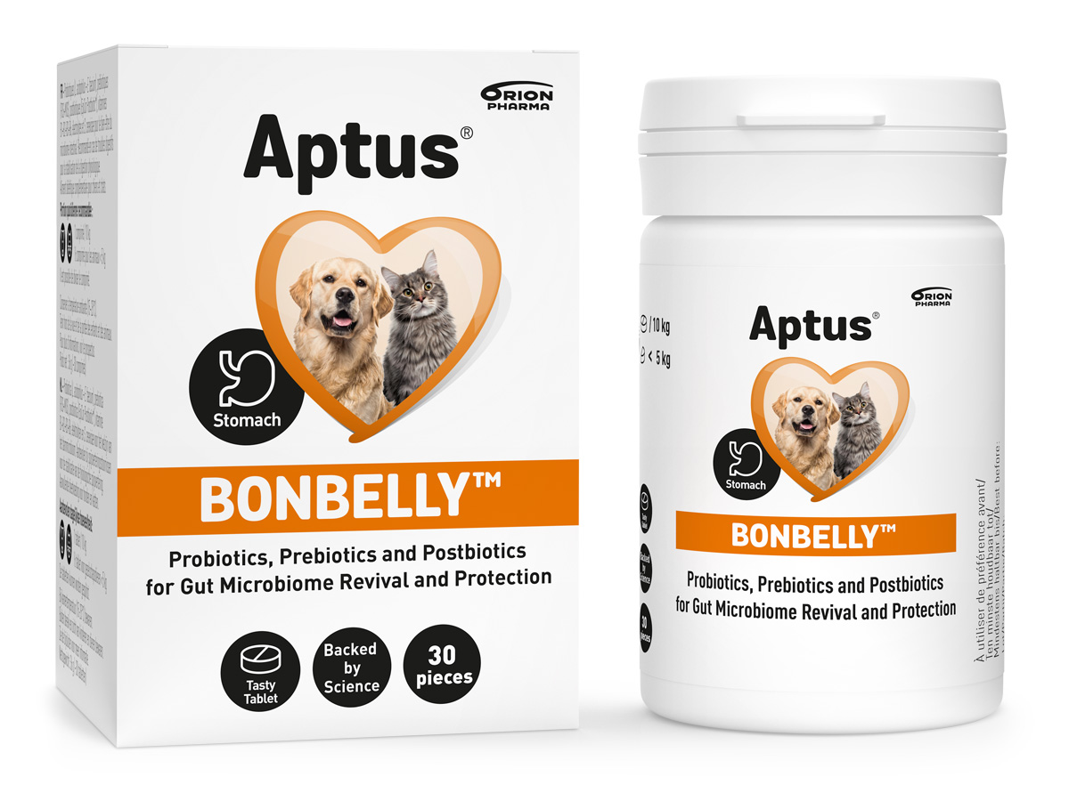 Aptus Bonbelly för hundar och katter 30 tabletter