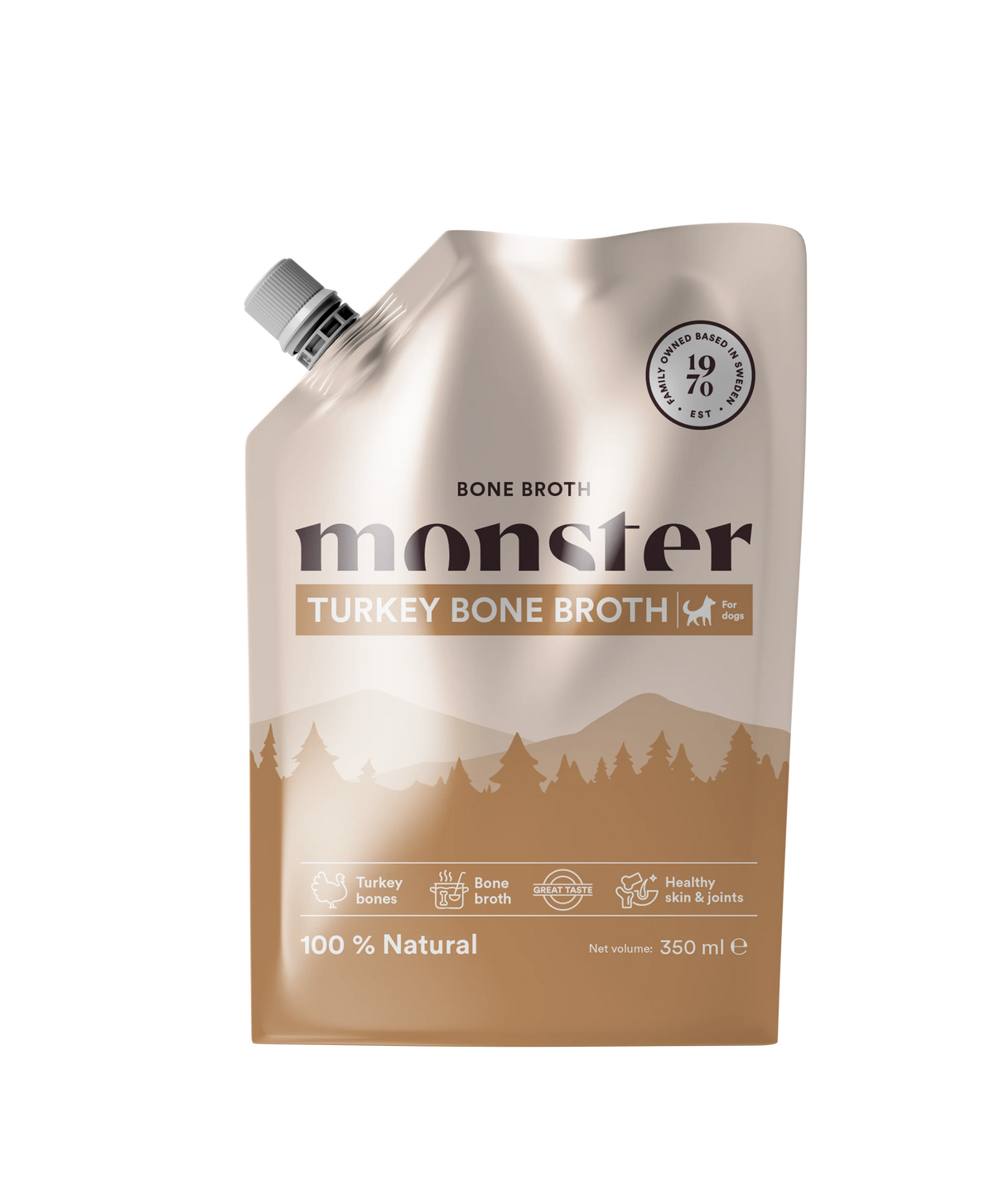 Monster Dog Bone Broth Turkey for dogs