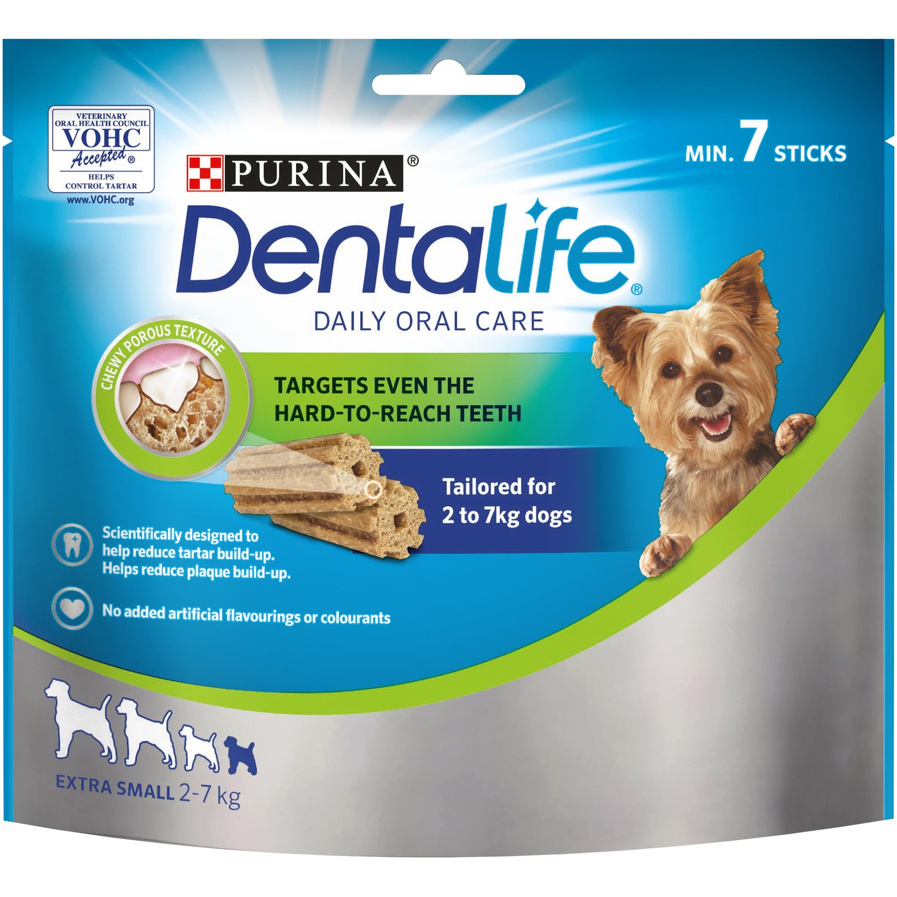Purina Dentalife Extra Small Dog 69 g för hundar
