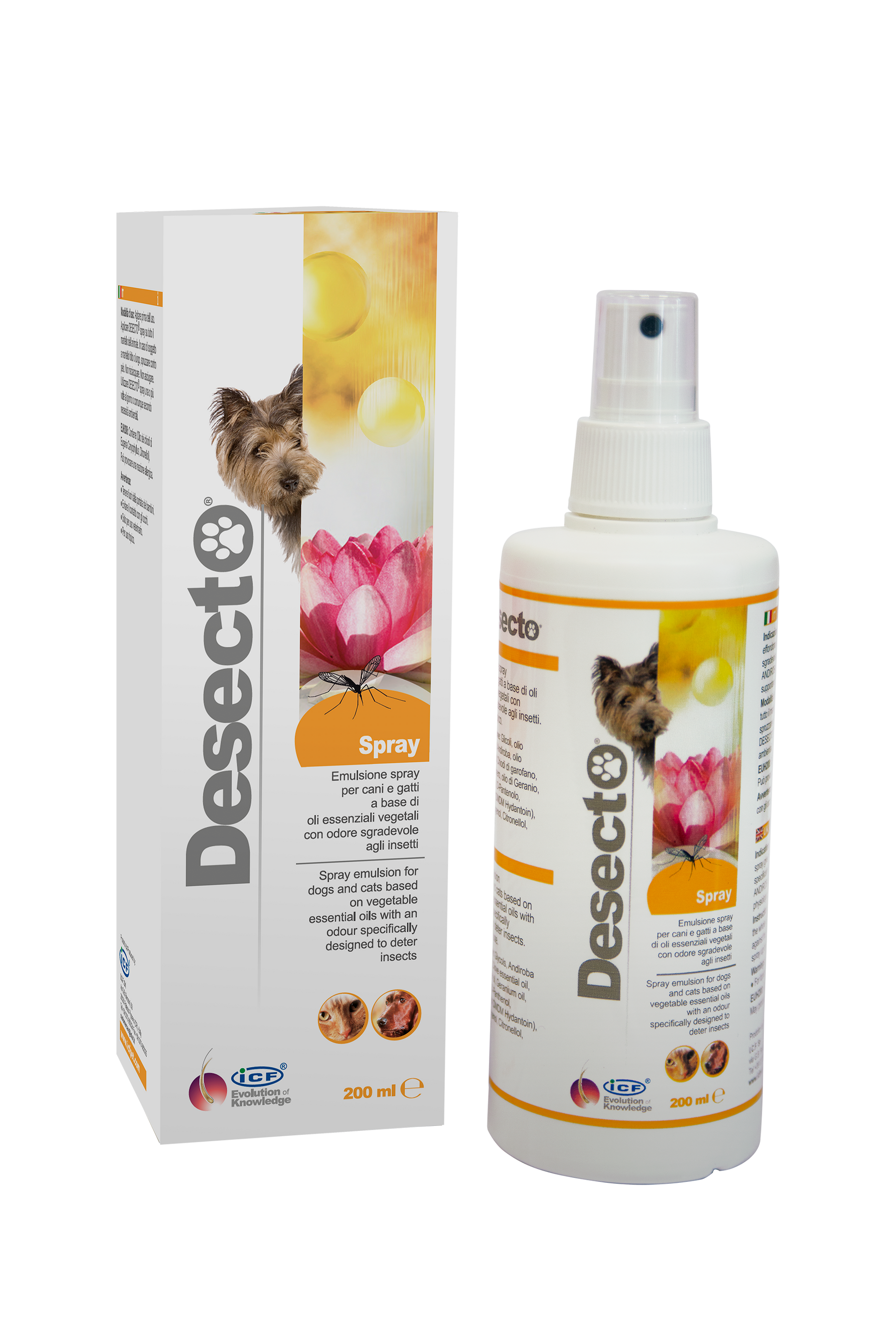 Desecto spray 200 ml för katter och hundar