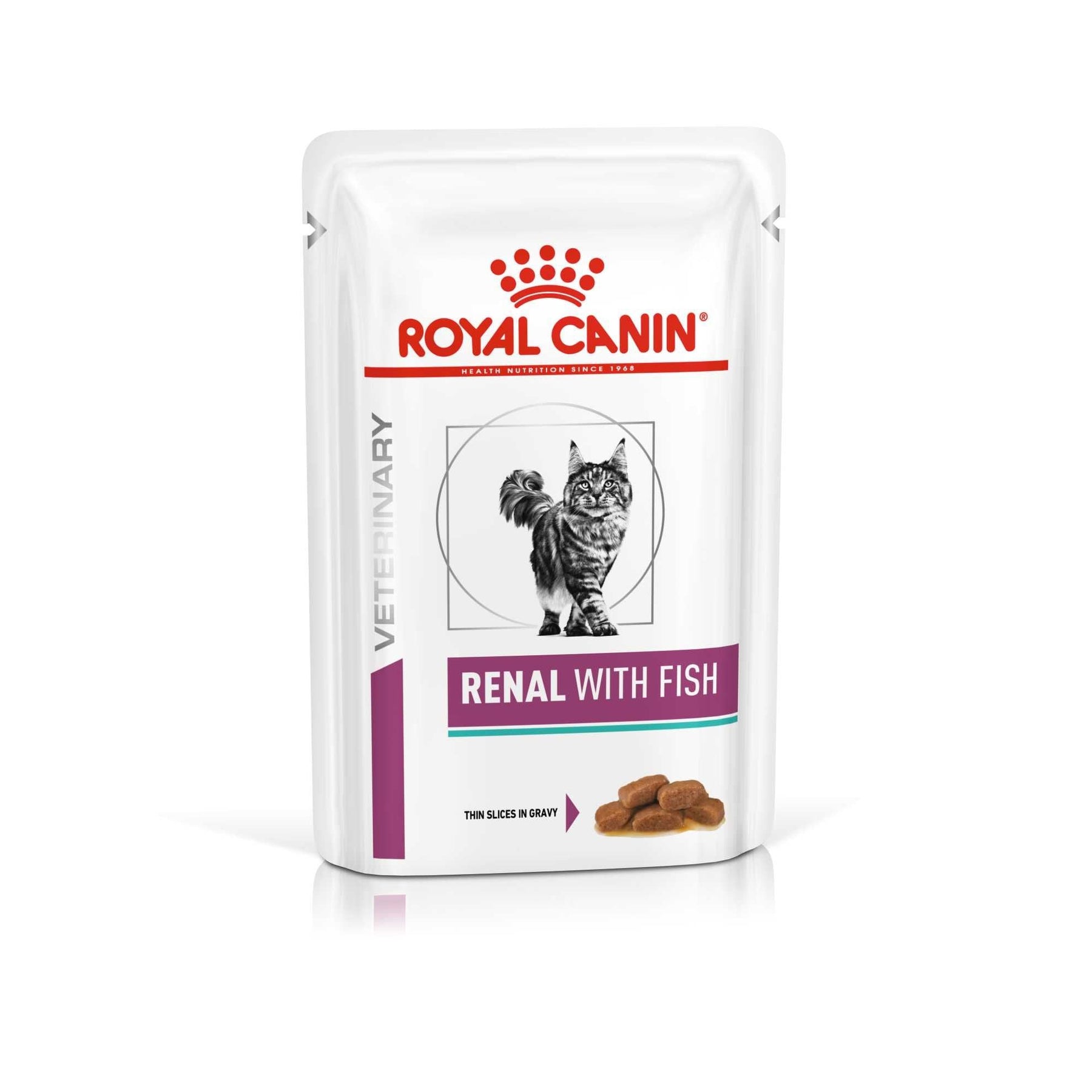 Royal Canin Veterinary Diets Vital Renal Fish märgtoit kassidele 85 g