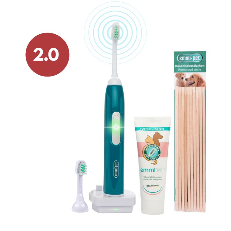 Emmi-Pet 2.0 Ultraljudstandborste för djur