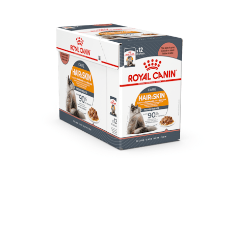 Royal Canin Hair & Skin Care Gravy Adult wet food for cats 12 x 85 g