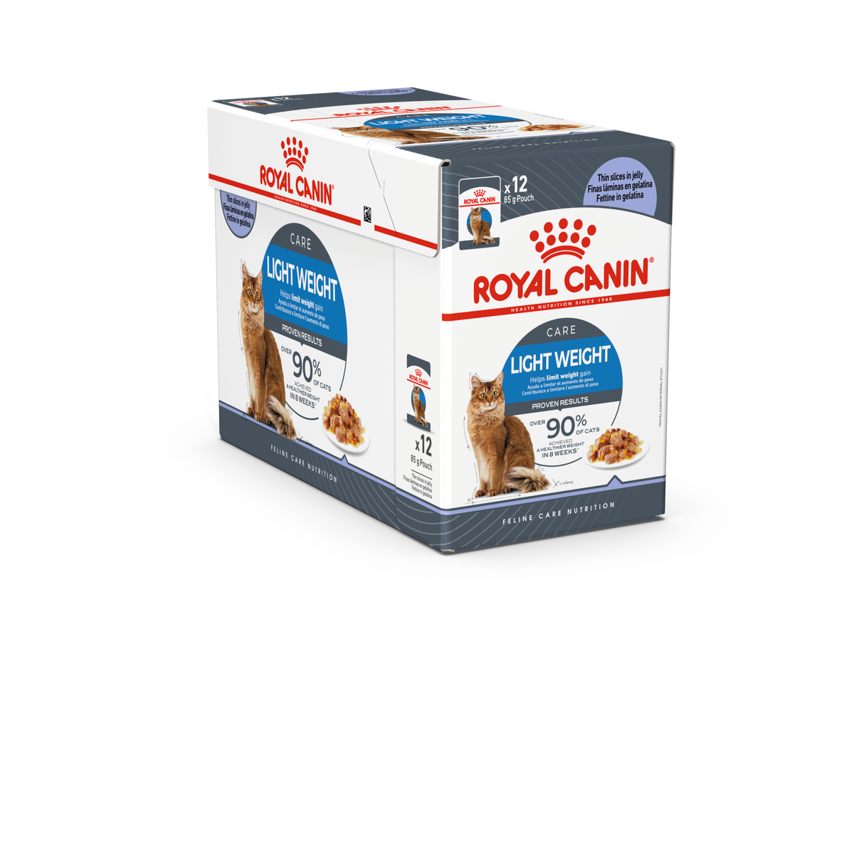 Royal Canin Light Weight Care Jelly Adult våtfoder för katt 12 x 85 g