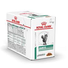 Royal Canin Veterinary Diets Weight Management Diabetic Bitar i sås våtfoder för katt 12 x 85 g