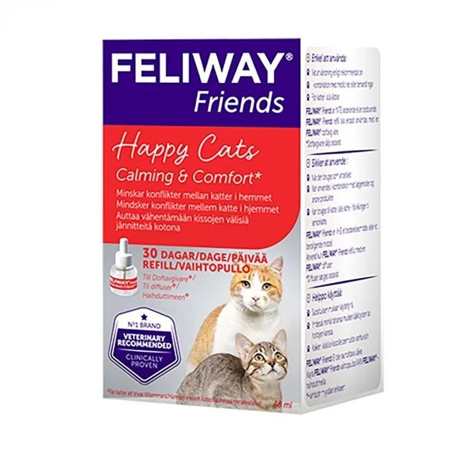Feliway Friends Feromonpåfyllning för Katter 48 ml