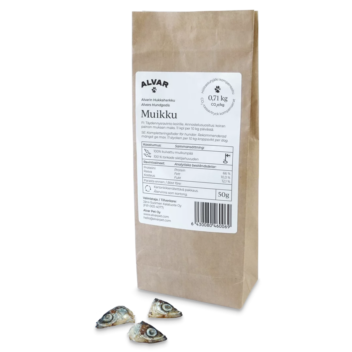 Alvar Pet Vendace Dog treats 50 g