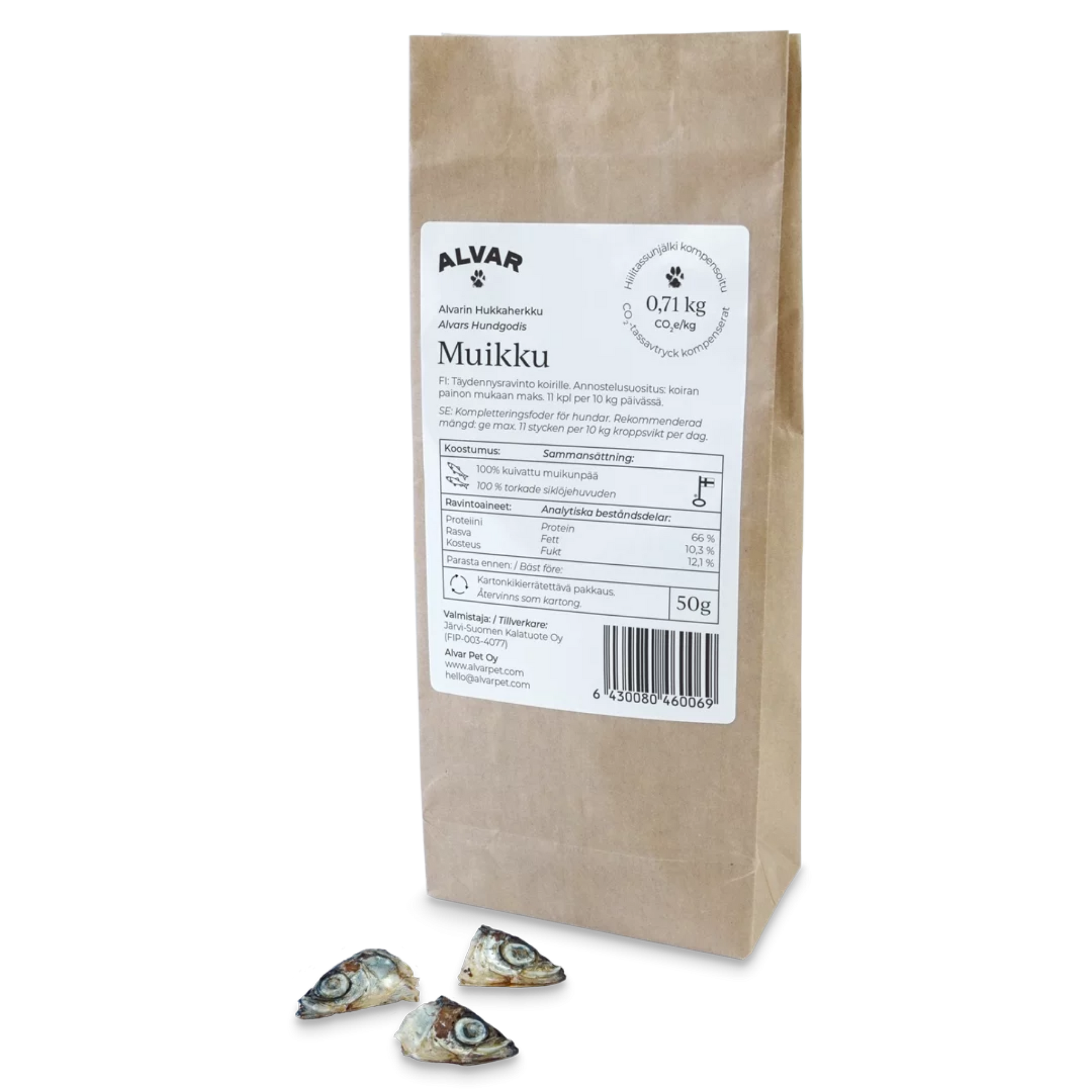 Alvar Pet Vendace Dog treats 50 g