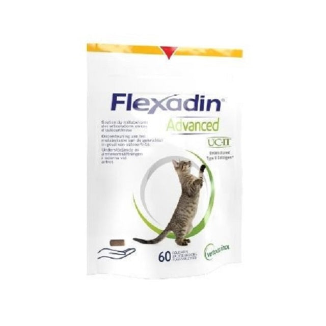 Flexadin Advanced närimistabletid kassidele 60 tk