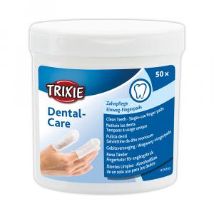 Trixie tandvårdsservetter för katt och hund 50 st