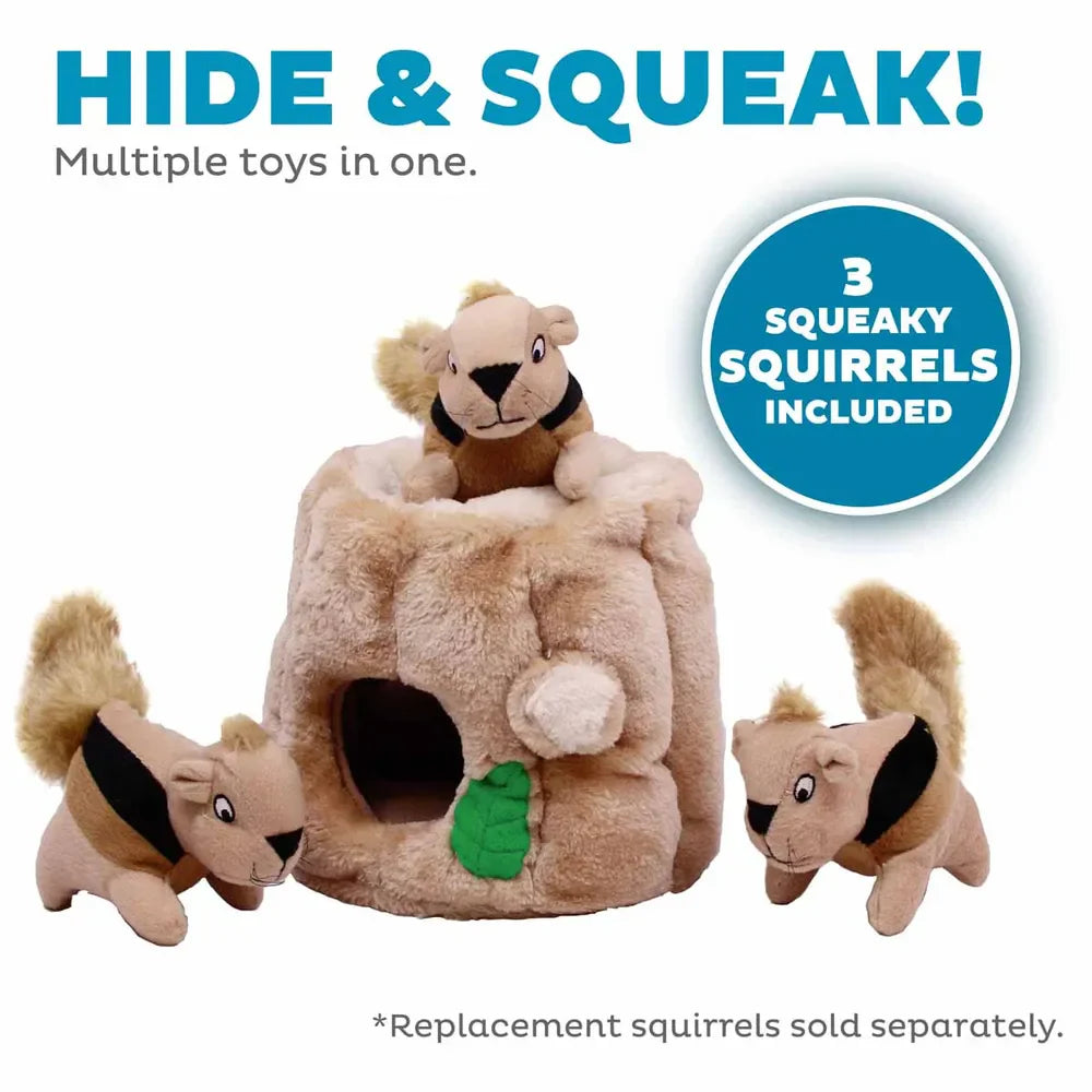 Outward Hound Hide-A-Squirrel för hundar M