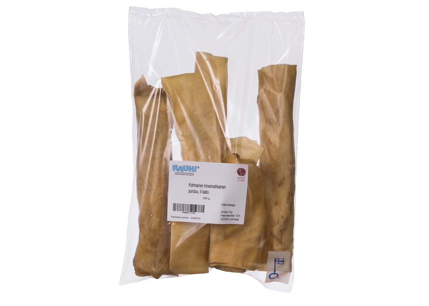 RAUH! Älgtuggben Andrahandssortering 500 g