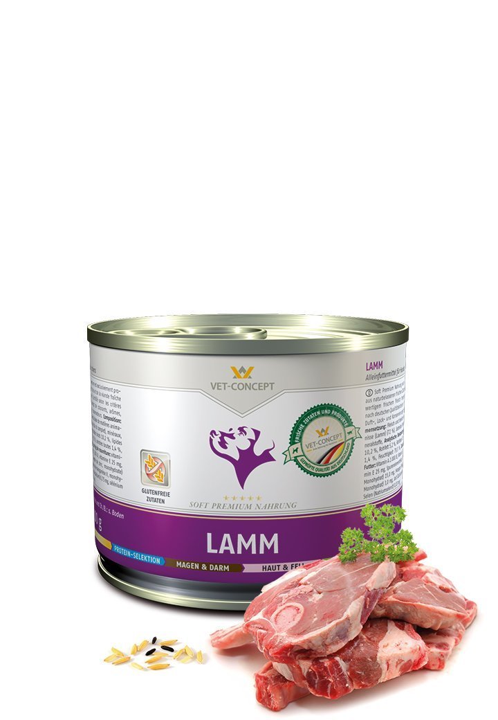 Vet Concept Dog Menu Lamb