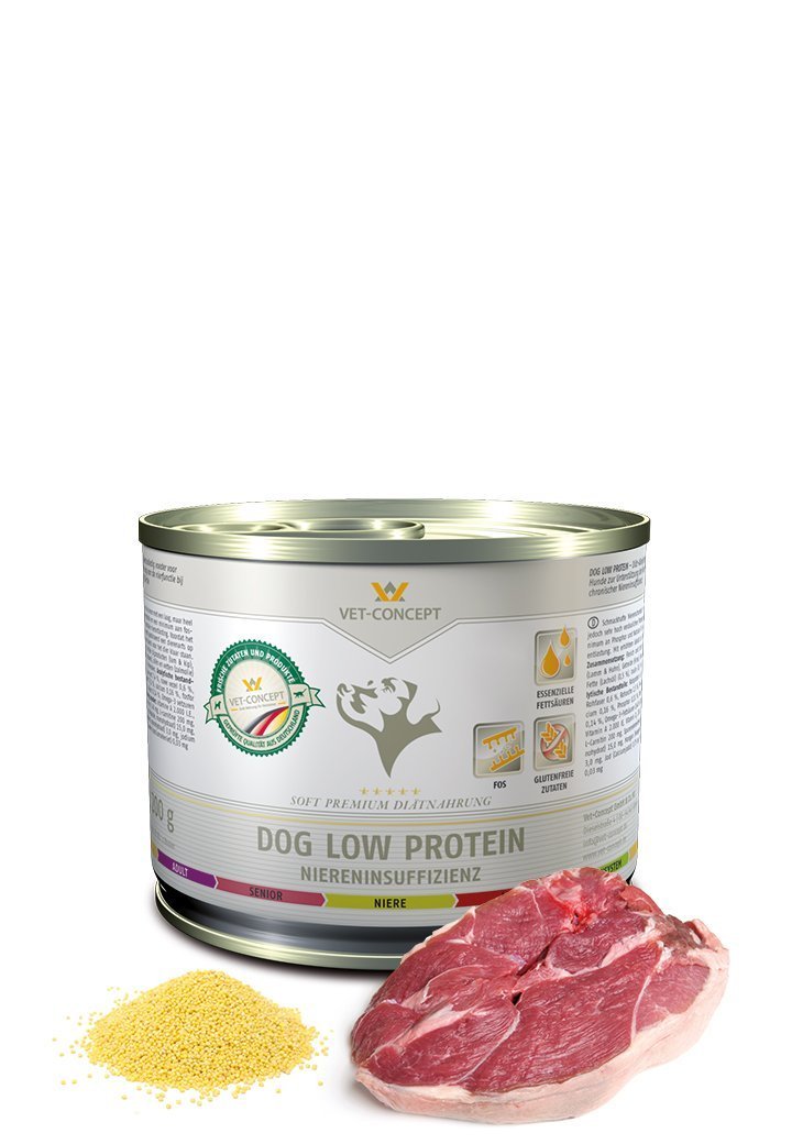 Vet Concept Dog Menu Low Protein 6 x 200 g för hundar
