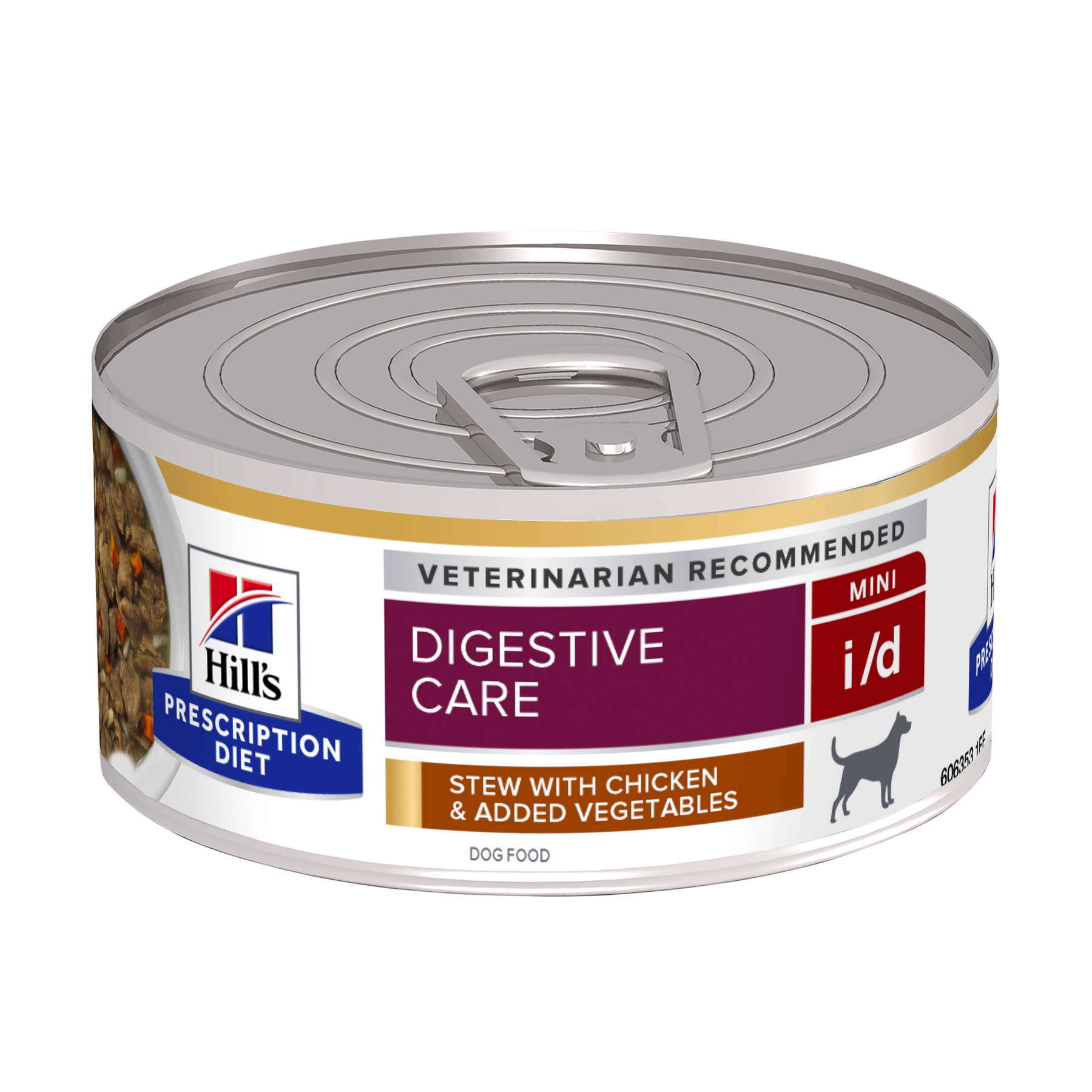 Hill's i/d Digestive Care Mini kyckling och grönsaker gryta 24 x 156 g för hundar