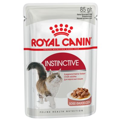 Royal Canin Instinctive Gravy Adult wet food for cats 12x85 g