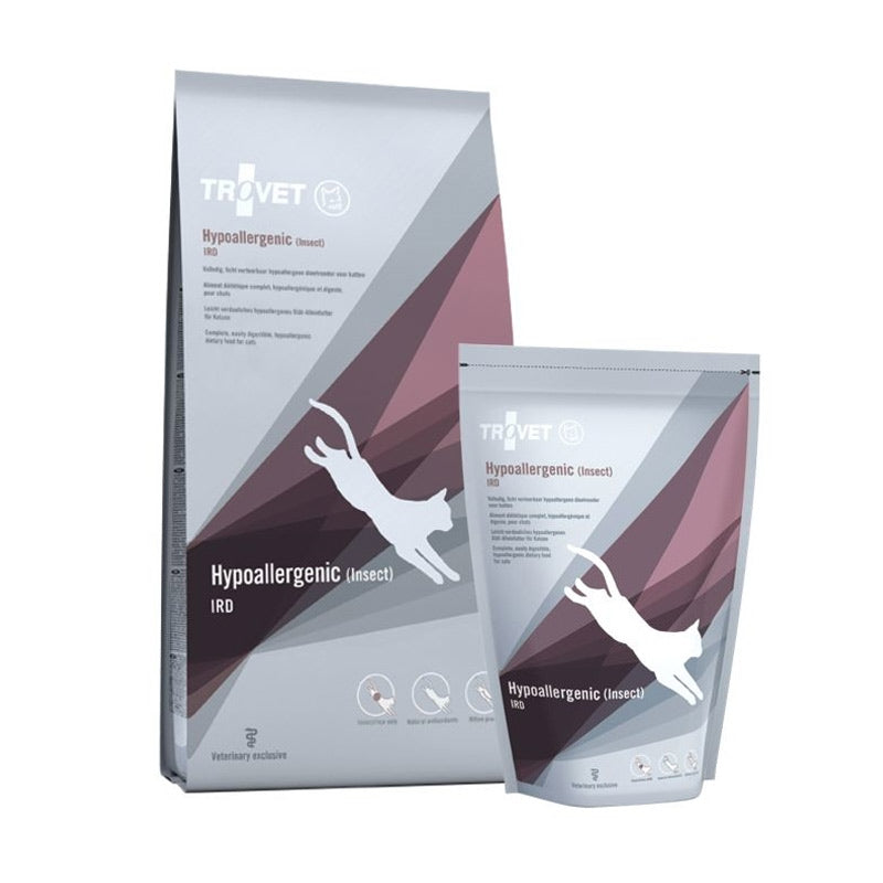 Trovet IRD Hypoallergenic putukatega kuivtoit kassidele 500 g