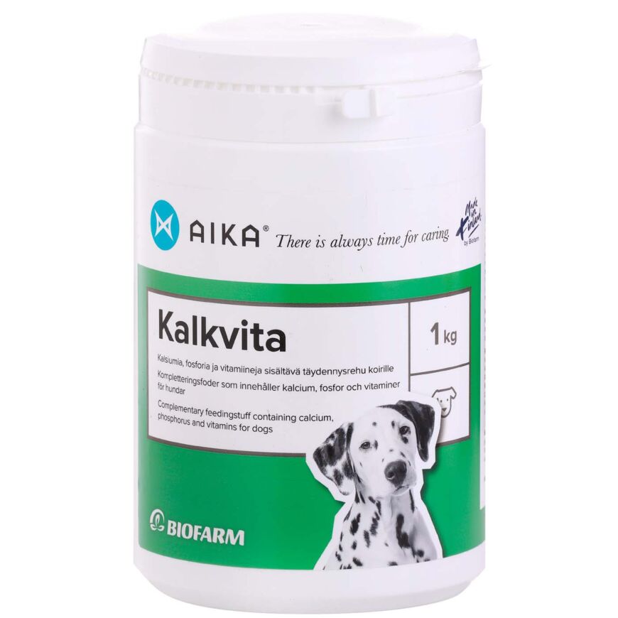 AIKA Kalkvita koertele 1 kg