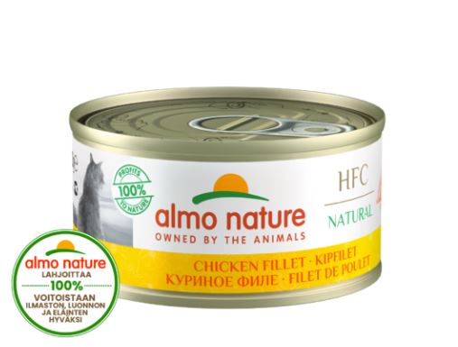 Almo Nature HFC Natural Kycklingfilé 70 g våtfoder för katter