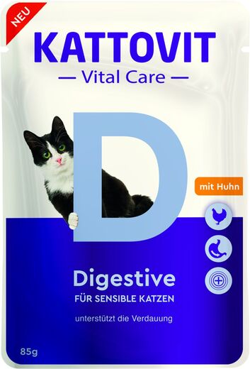 Kattovit Vital Care Digestive with Chicken for cats 85 g
