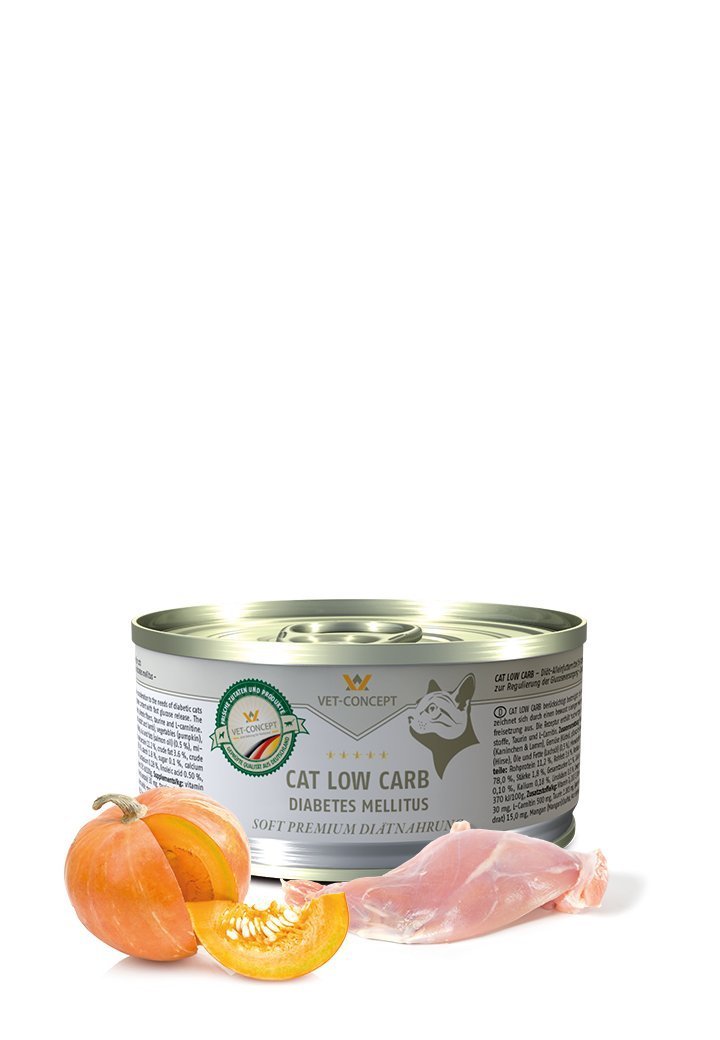 Vet Concept Cat Menu Low Carb låg kolhydrathalt 6 x 200 g