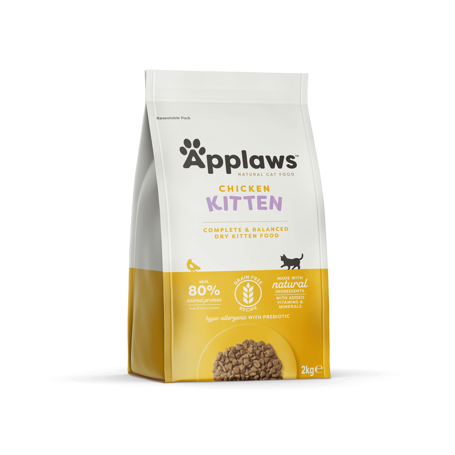 Applaws Kitten Kyckling 2 kg torrfoder för kattungar