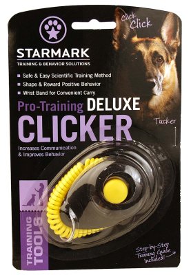 Starmark Clicker Deluxe för hundar