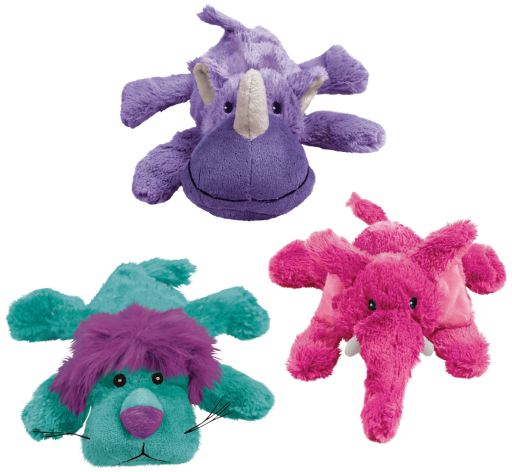 KONG Cozies Brights rosa S för hundar och katter