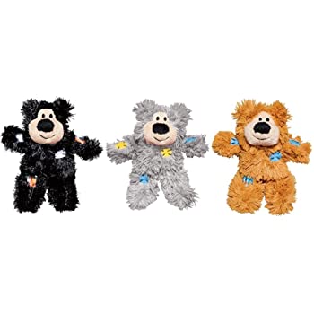 KONG Cat Softies Patchwork Bear för katter