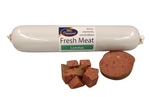 D&C Fresh Meat hundkorv lamm 400 g