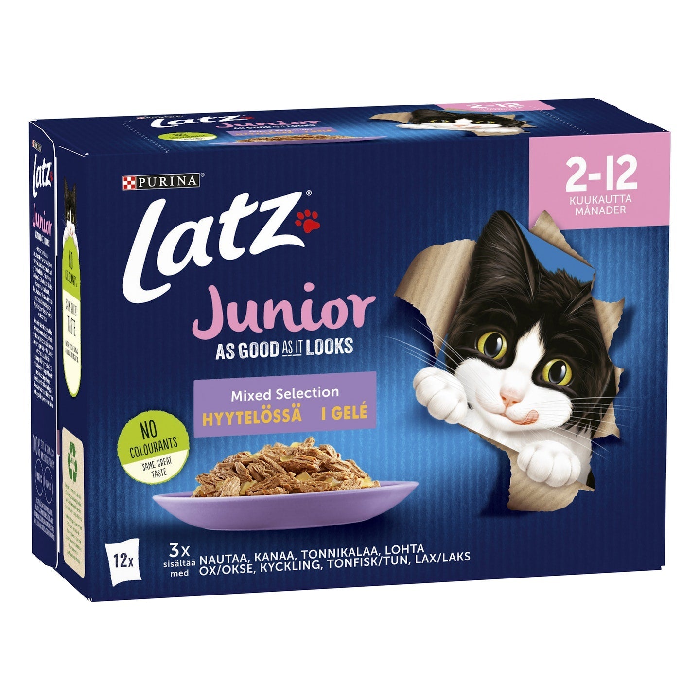 Latz As Good As It Looks Junior Mixed Selection i géle 12 x 85 g