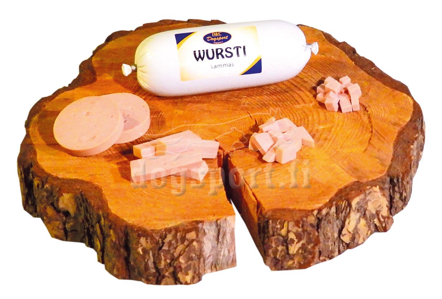 D&C Wursti hundkorv lax 800 g