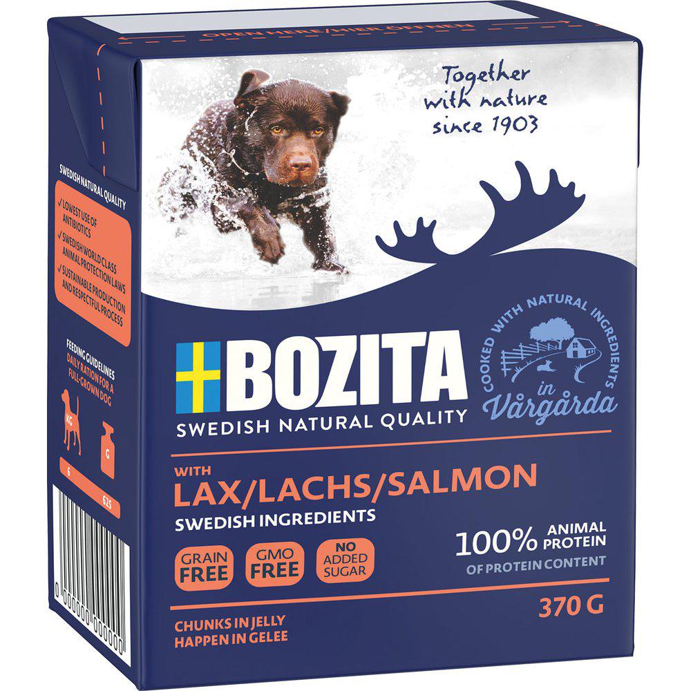Bozita Salmon Chunks in Jelly for Dogs 370 g