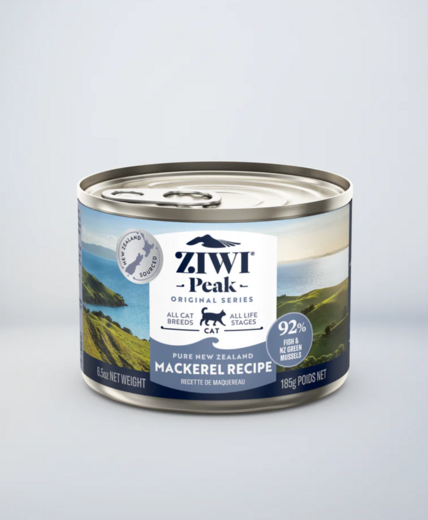 ZiwiPeak Makrill för katter 12 x 185 g