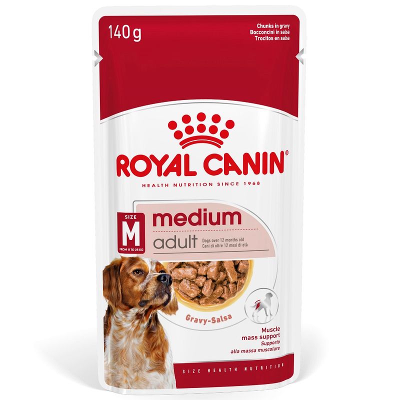 Royal Canin Medium Adult märgtoit koertele 140 g