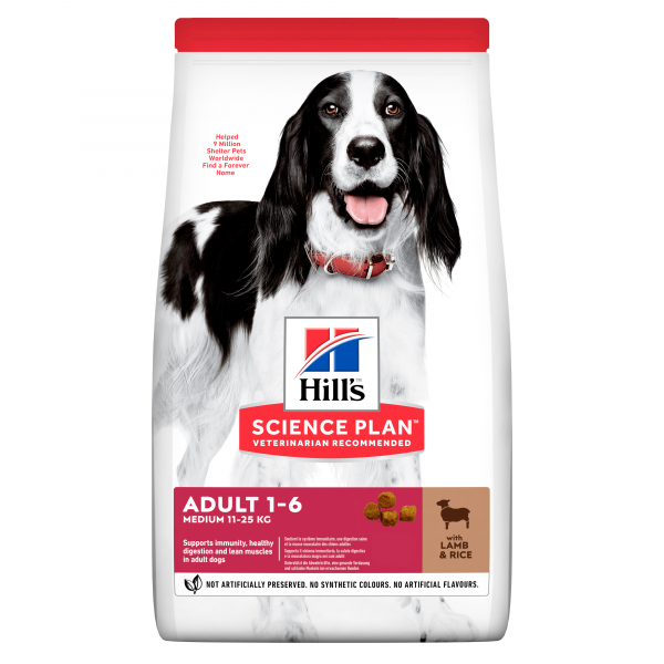 Hill's Science Plan Adult Medium with Lamb & Rice for Dogs