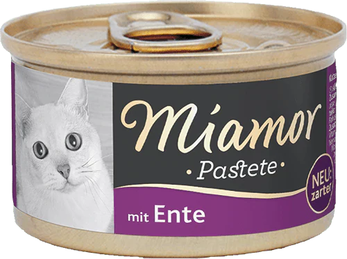 Miamor Pastete Duck 12 x 85 g for cats