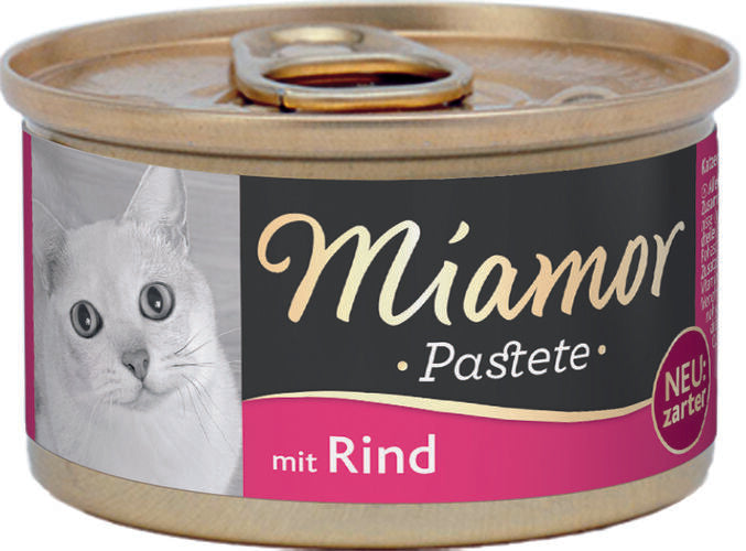 Miamor Pastete Beef 12 x 85 g for cats