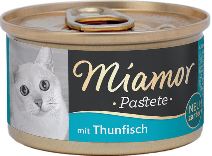 Miamor Pastete with Tuna tuunikalapasteet kassidele 85 g