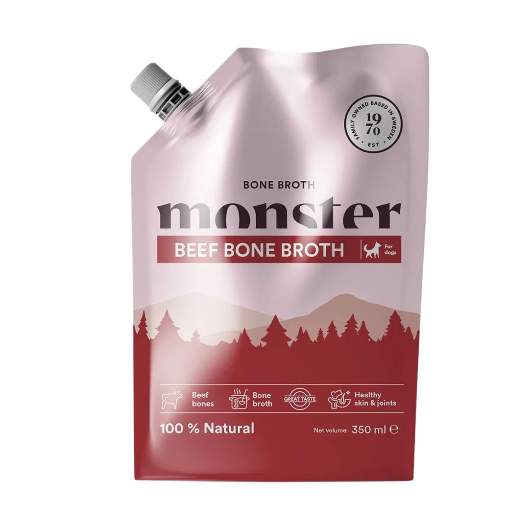 Monster Dog Bone Broth Beef för hundar