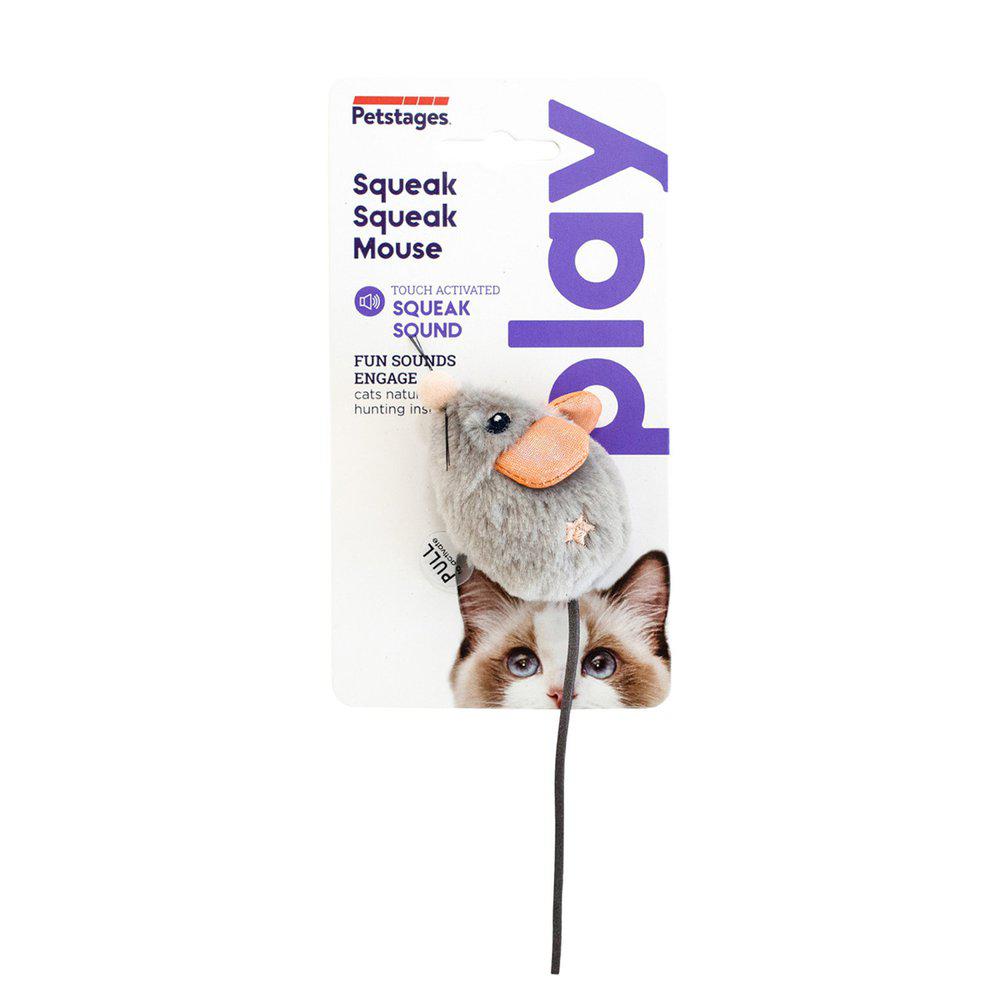Petstages Squeak Squeak Mouse kattleksak