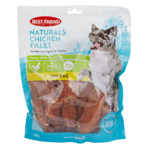 Best Friend Naturals Chicken Fillet Big Bag 750 g