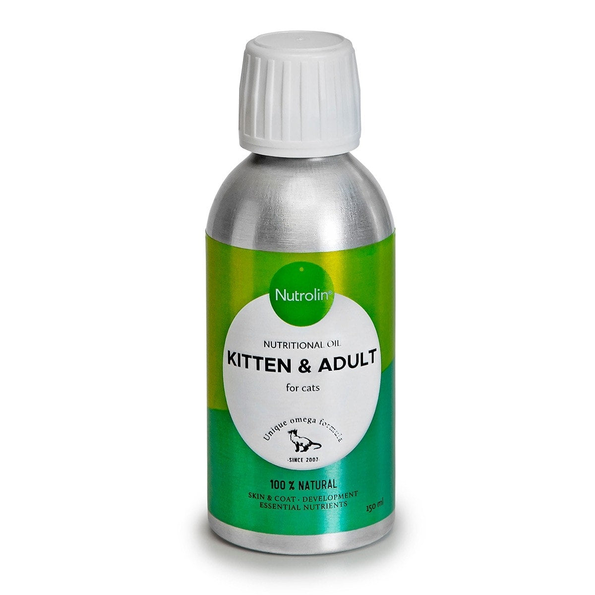 Nutrolin Kitten & Adult för katter 150 ml