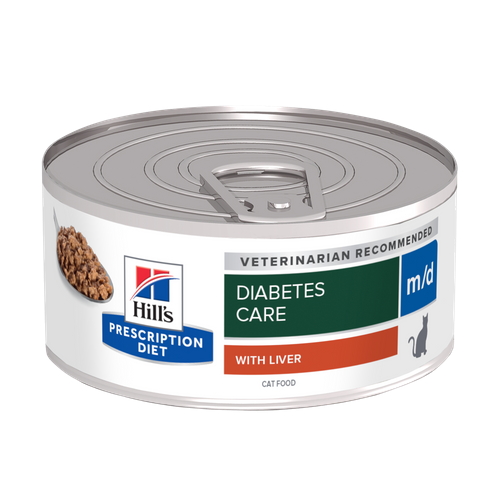 Hill’s Prescription Diet m/d Diabetes Care maksaga märgtoit kassidele 156 g