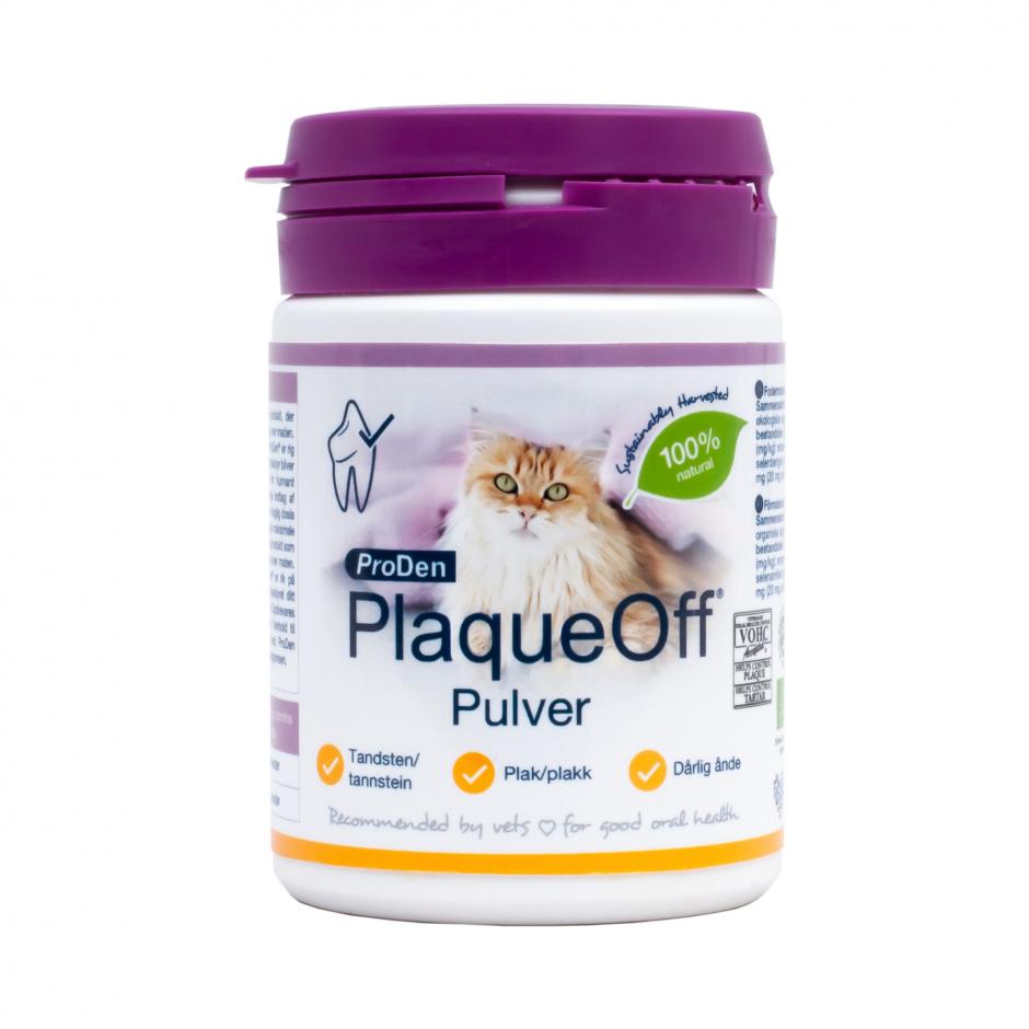 PlaqueOff pulver för katt 40 g